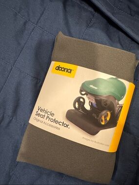 Donna seat protector Gray Vehicle Seat Protector - Protective Car Seat Cover